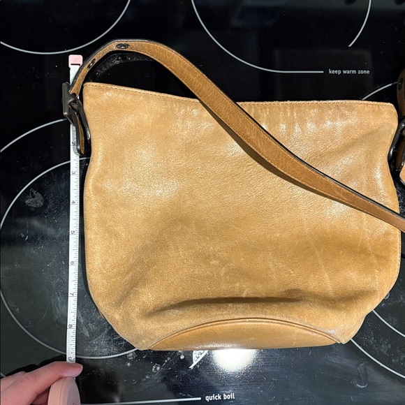 Coach Tan Crossbody Bag with Classic Design - Picture 11 of 13